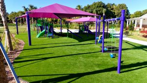Purple Playground with Shade