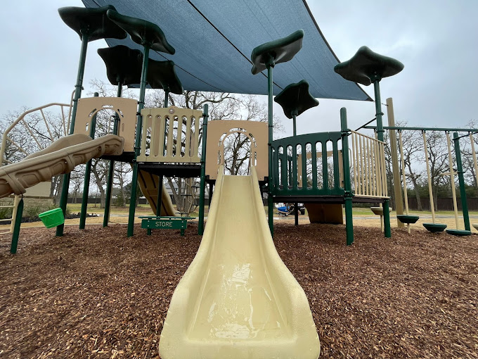 Playground with Beige Slide