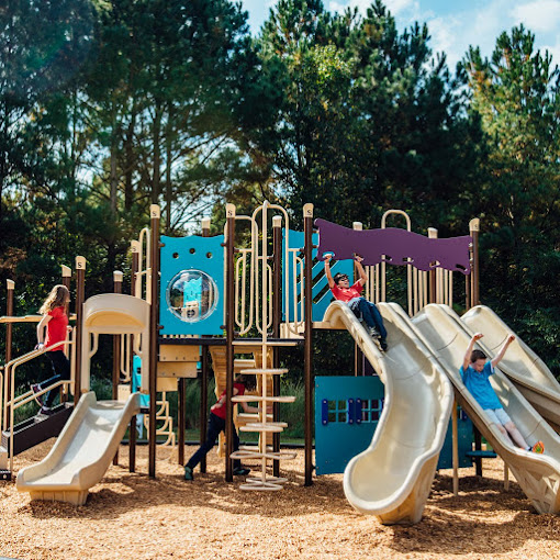 Playground with children Playing