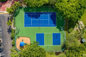 Tennis and Pickleball Courts at Welleby Lake Club Apartments